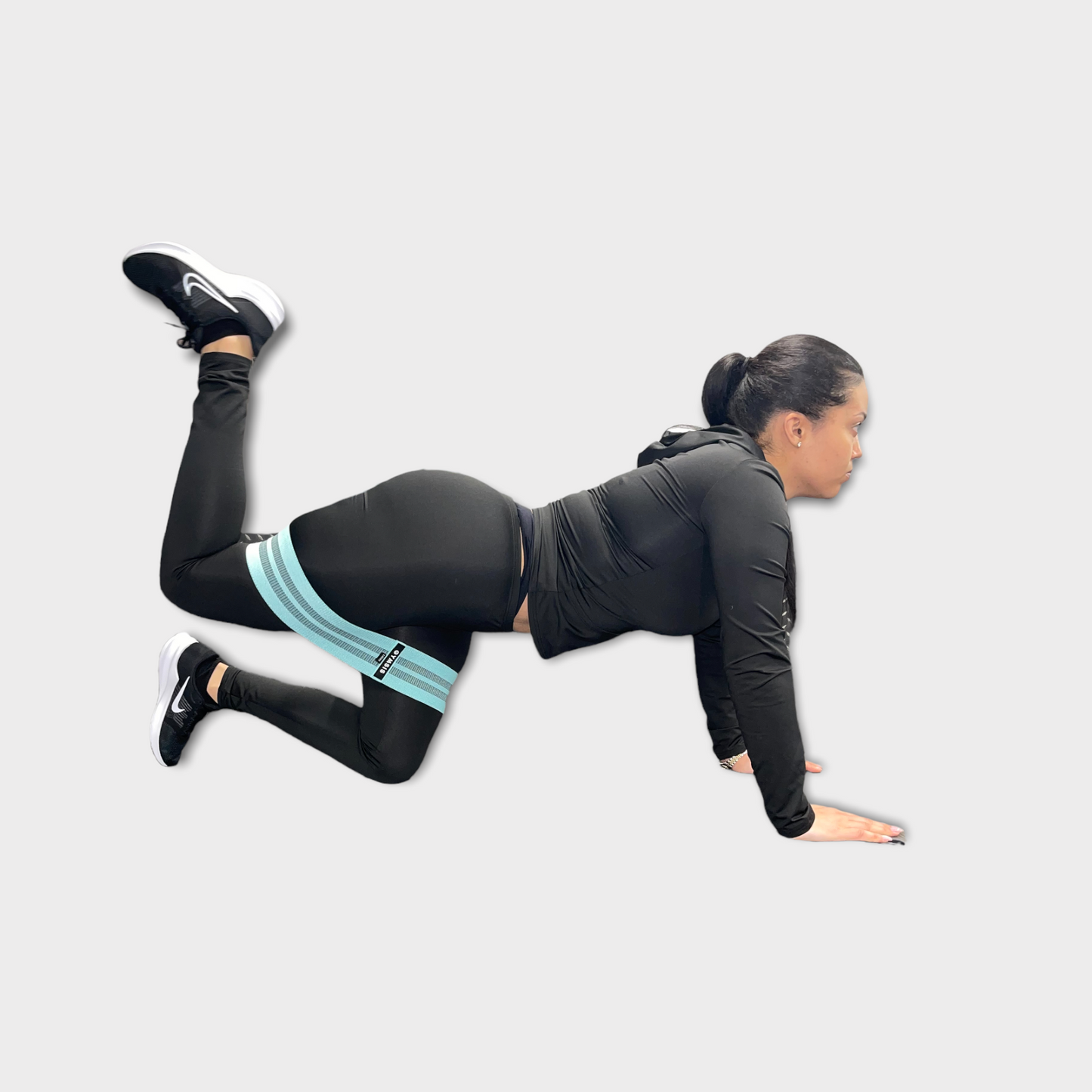 3 Cotton Fabric Hip Booty Resistance Bands